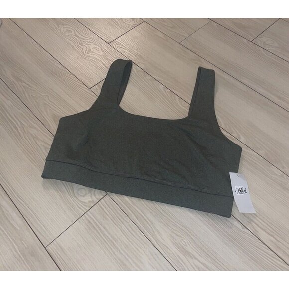 Jenni Square Neck Bra Bralette Bra Unlined WF WPL8046 Womens XXL Green New Nwt - Picture 1 of 5